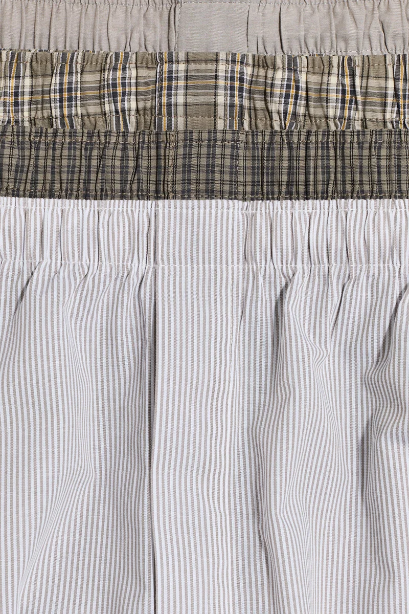 H&M  4-pack woven boxer shorts for Men | Best Price UAE